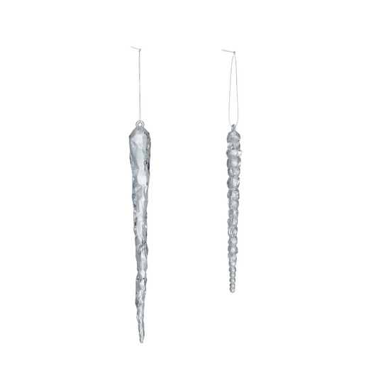 7" Acrylic Icicle Ornament