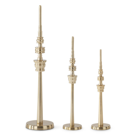 LG - Matte Antique Gold Finial