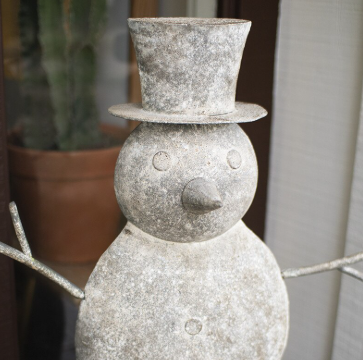 Metal Snowman