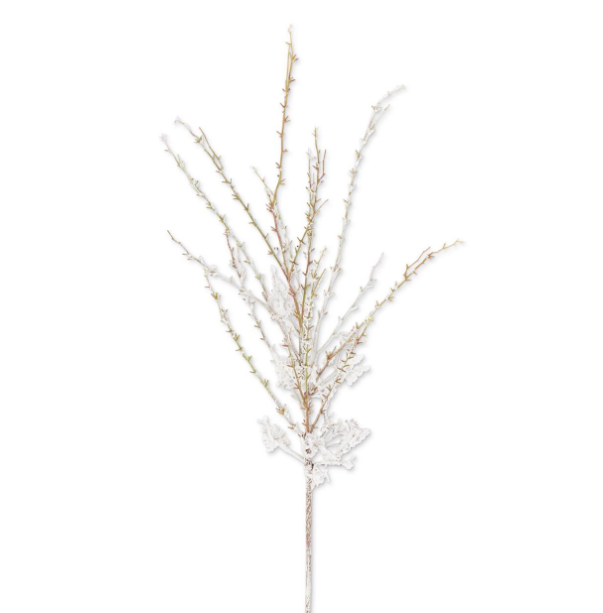 Flocked Deadwood Branch