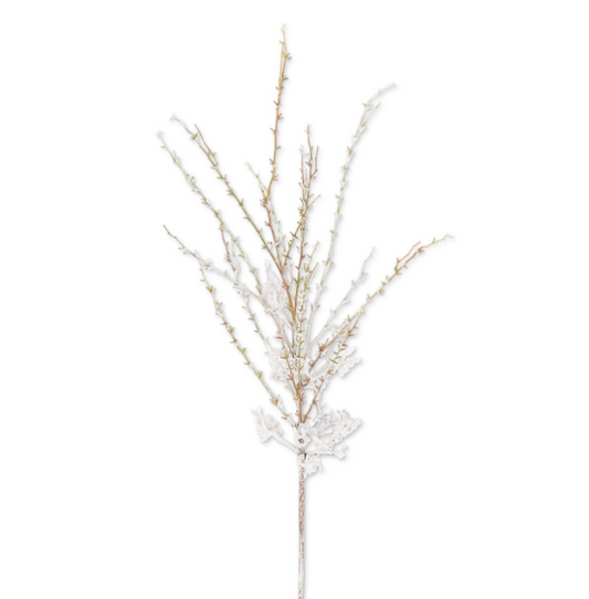 Flocked Deadwood Branch