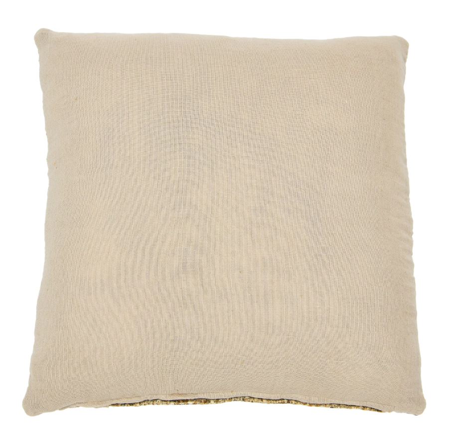 20" Melange Cotton Blend Boucle Pillow