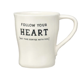 12oz Mug w/ Coffee Sayings - 6 Styles