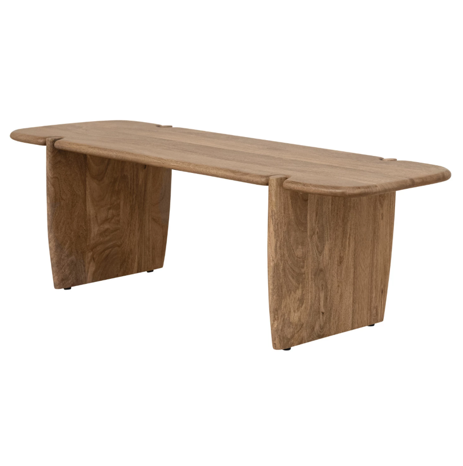 Bleached Mango Wood Coffee Table