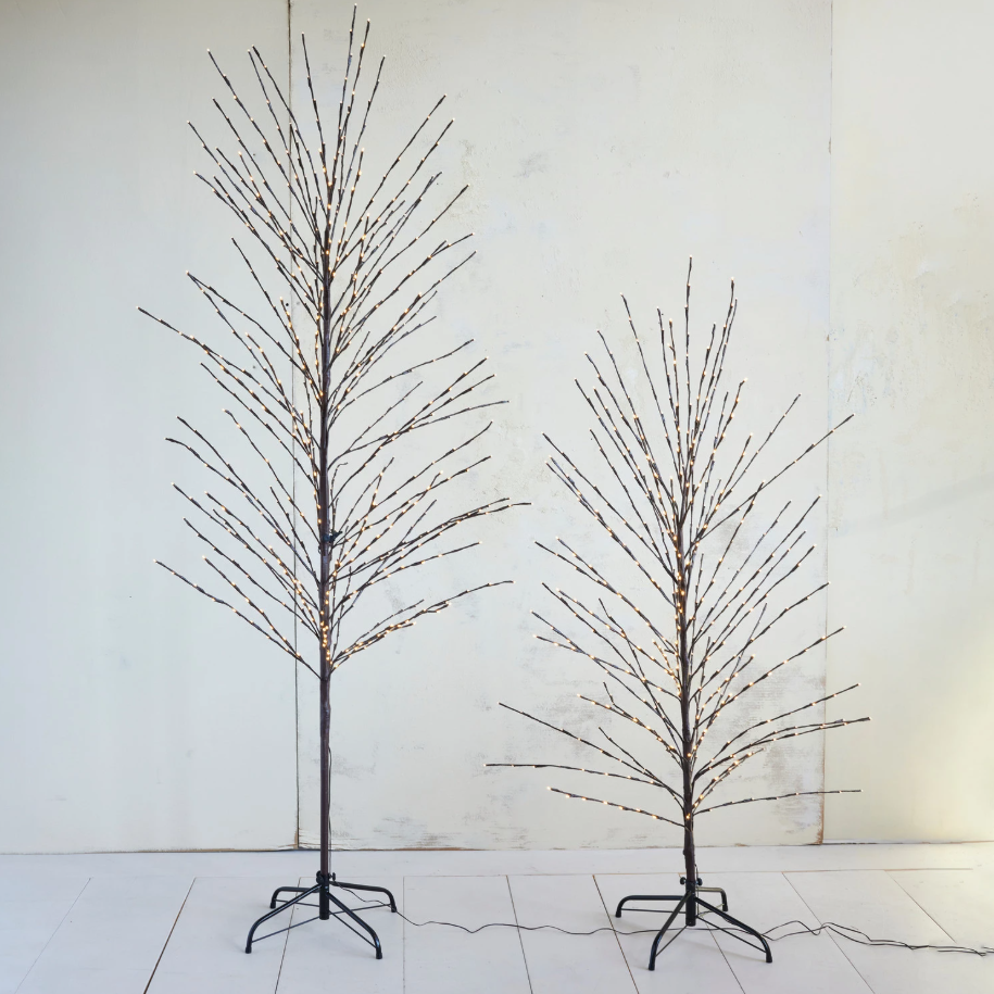 71" Pre-Lit Metal Indoor/Outdoor Tree