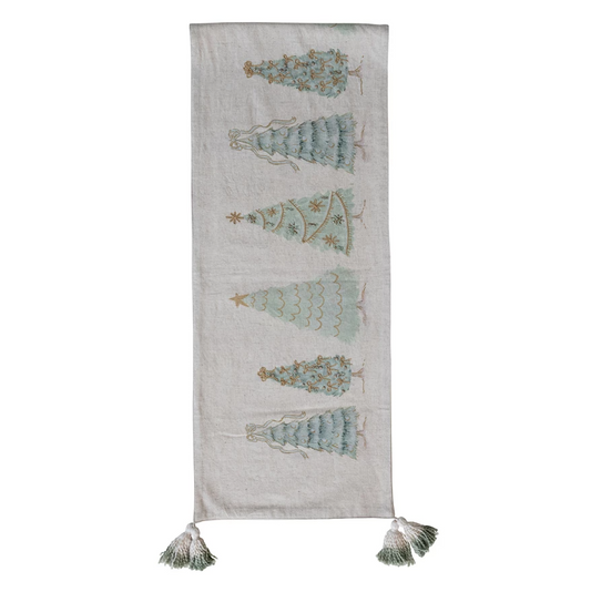 72"L x 14"W Embroidered Table Runner