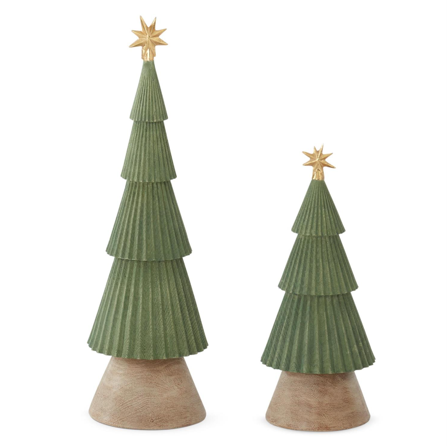 SM - Wood Accordion Christmas Tree