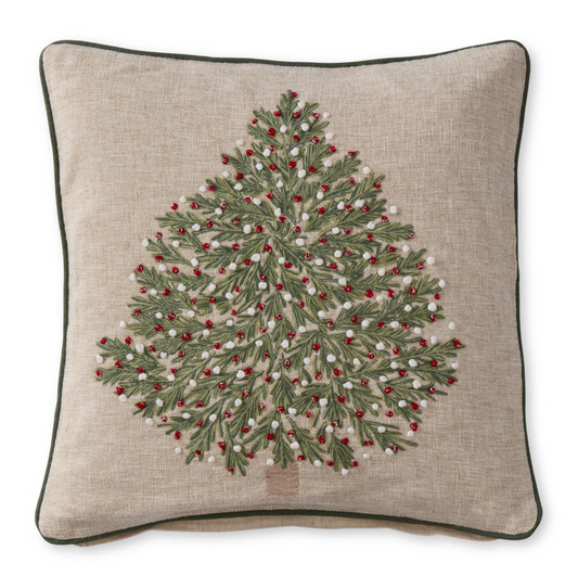 20" Christmas Tree Pillow
