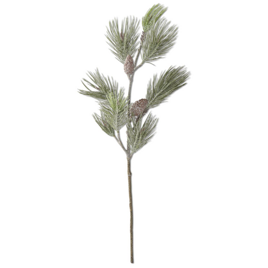 Glittered Long Needle Pine Stem