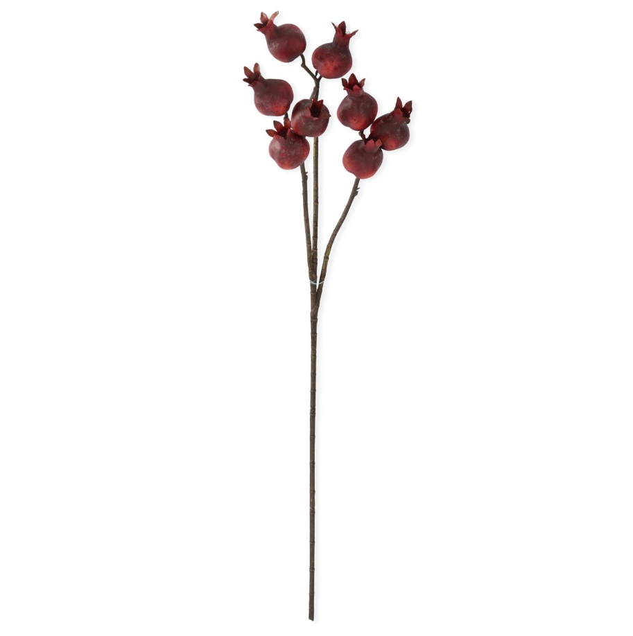 Burgundy Pomegranate Stem