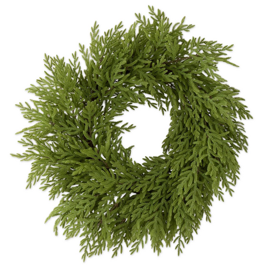 Real Touch Norfolk Pine Wreath