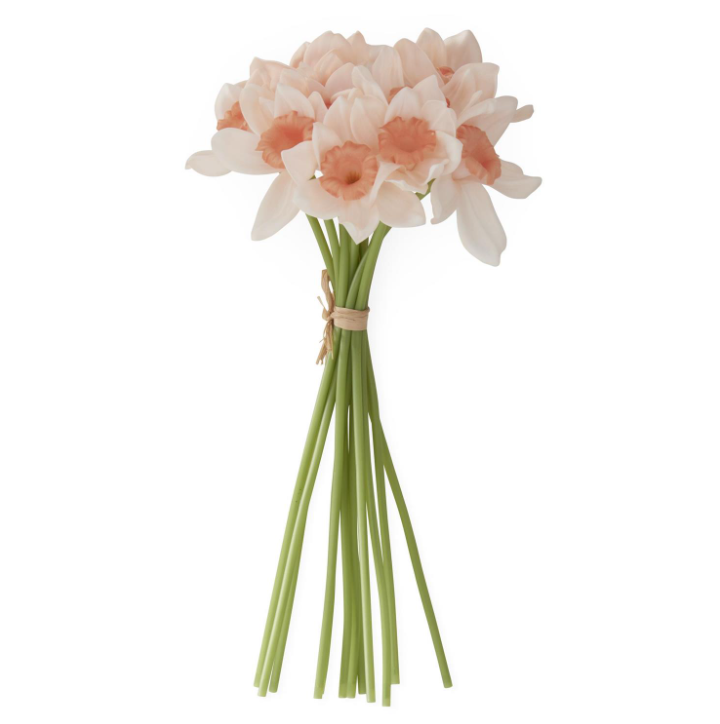 Peach Real Touch Daffodils