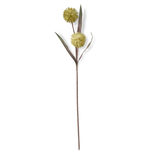 Green Eva Double Spike Ball Stem
