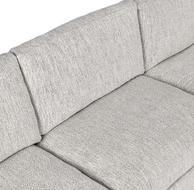 Ludwig Ivory Sectional 132"