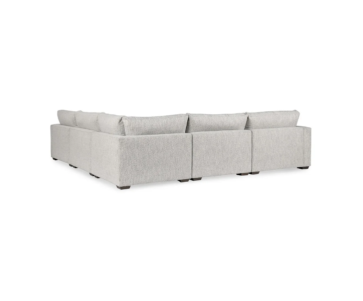 Ludwig Ivory Sectional 132"