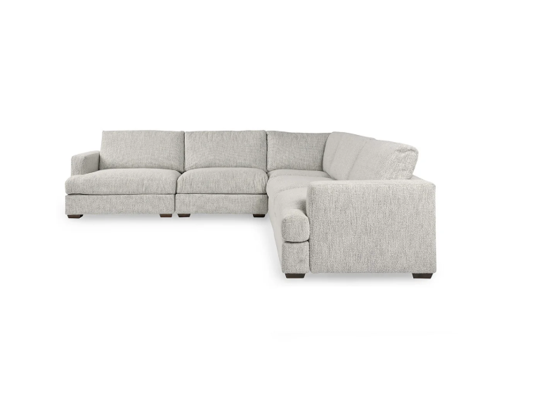 Ludwig Ivory Sectional 132"