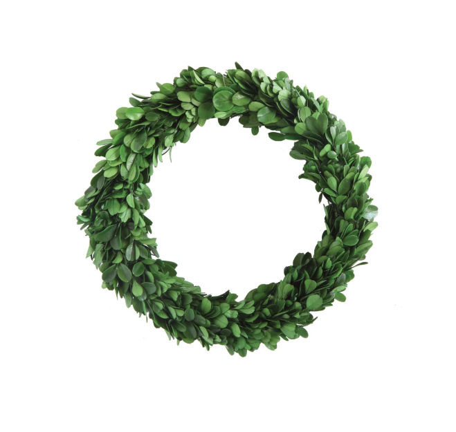 Preserved Boxwood Wreath