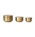 Hammered Aluminum Container - SM