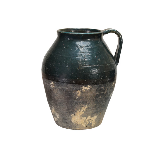 Distressed Terra-cotta Pitcher/Vase