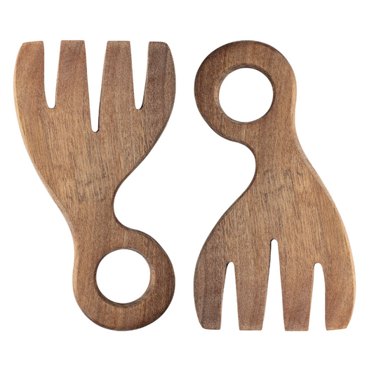 Acacia Wood Salad Servers