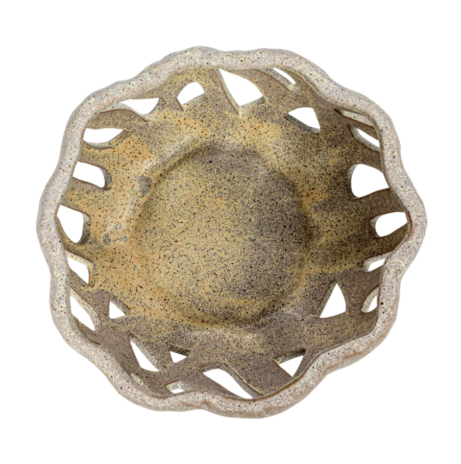 Stoneware Breadbasket