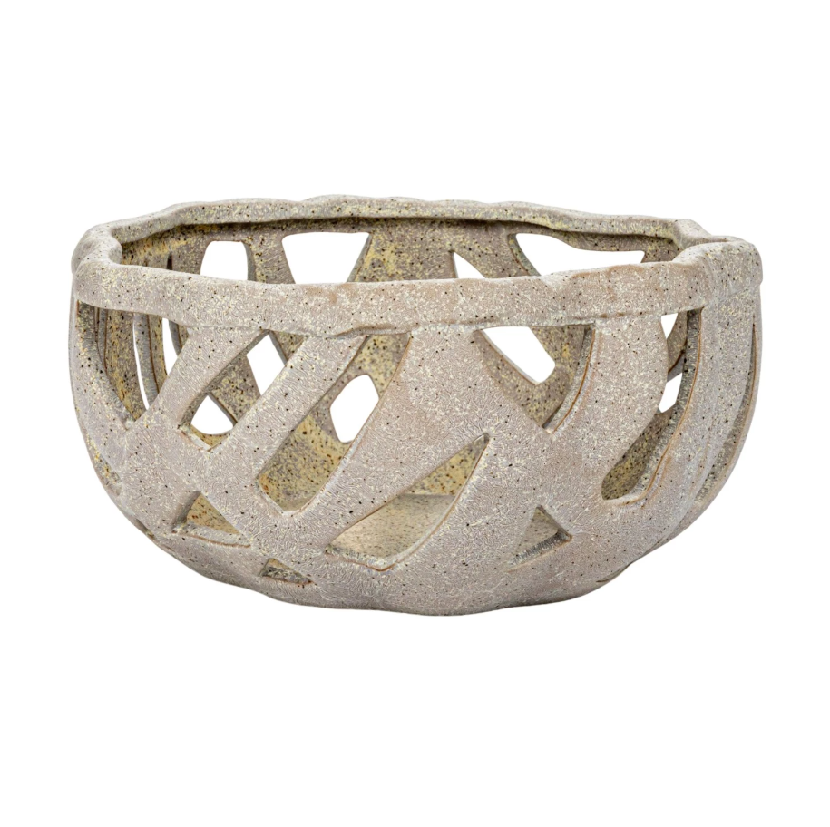 Stoneware Breadbasket