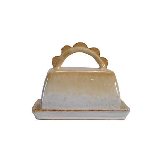 Stoneware Butter Dish