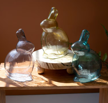 Glass Rabbit - 3 COLORS