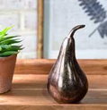 Antique Bronze Pear 6"