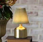 Green/Gold Rechargeable LED Lamp