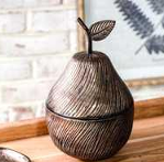 Antique Bronze Pear Jar