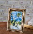 4x6 Vintage Gold Edge Frame