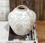 Beige Heirloom Vase