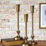 Gold Candle Holder - LG