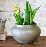 Antique Charcoal Bouquet Vase