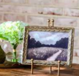 Vintage Framed Country Road
