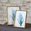 4x6 Antique Brass Standing Metal Frame