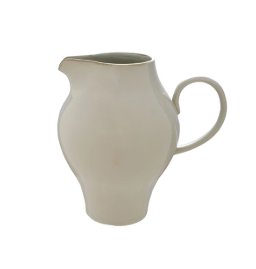 Vintage White Pitcher