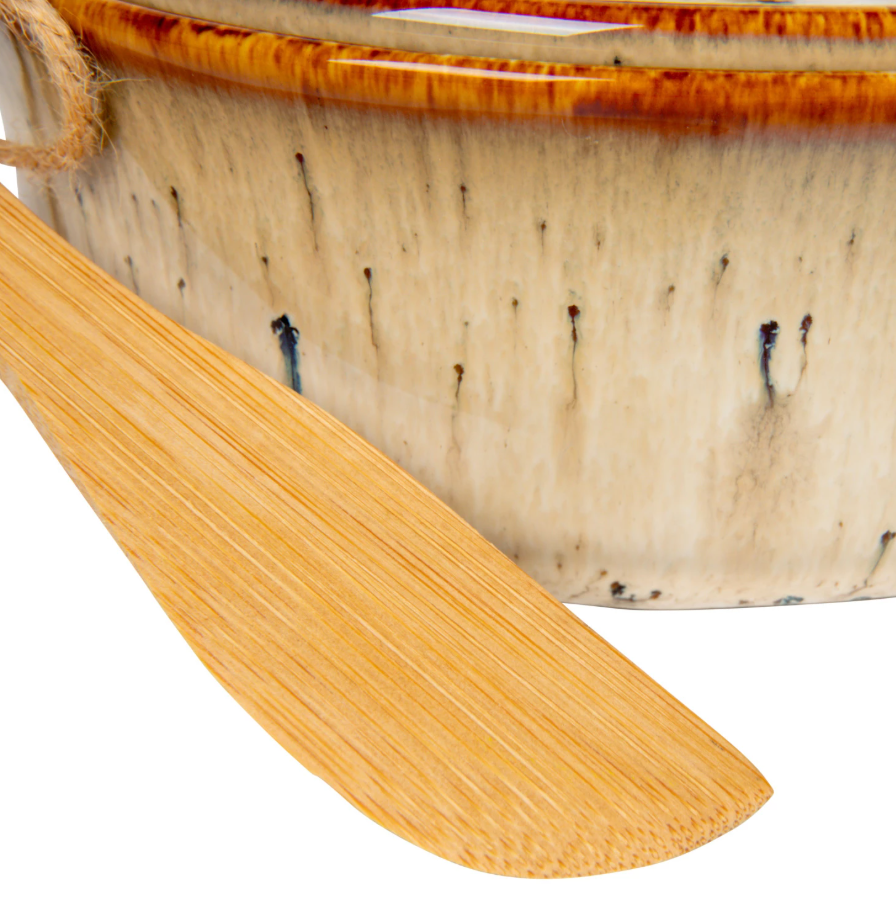 Stoneware Brie Baker
