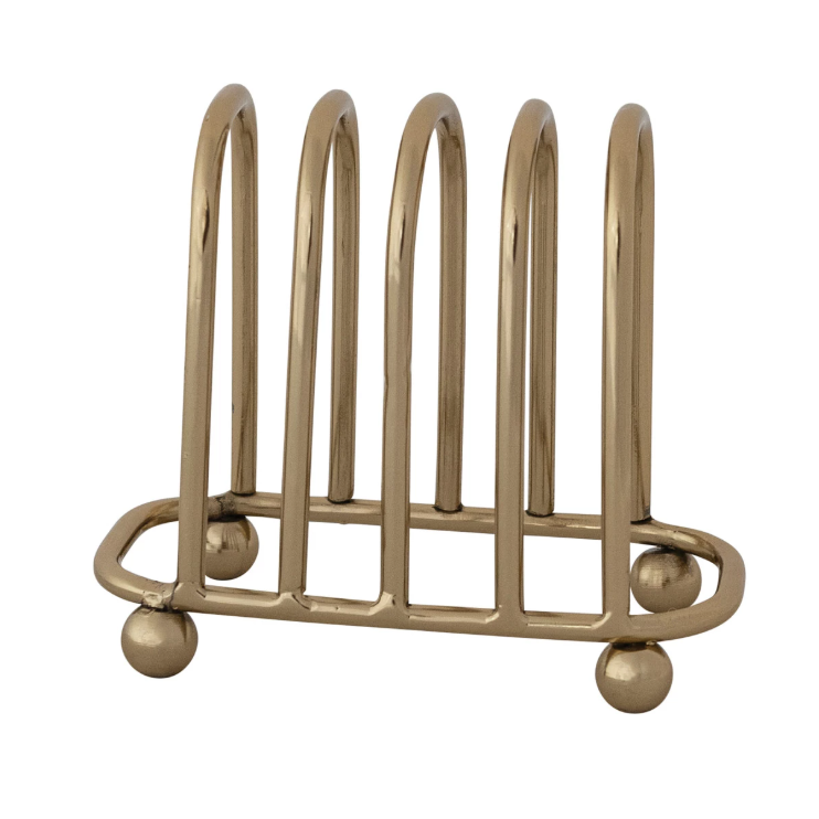 Gold Stainless Steel Toast Rack