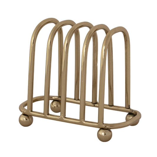 Gold Stainless Steel Toast Rack