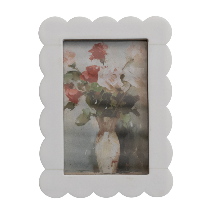 4 X 6 Scalloped Photo Frame