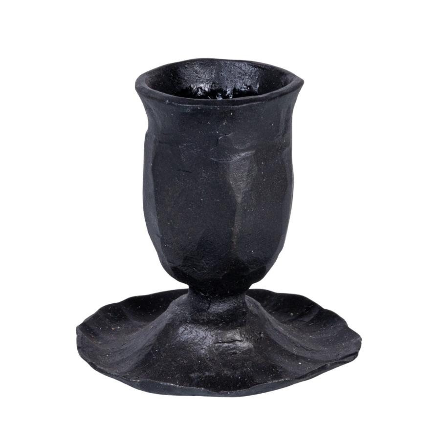 BLK Hand-Forged Cast Iron Taper Holder