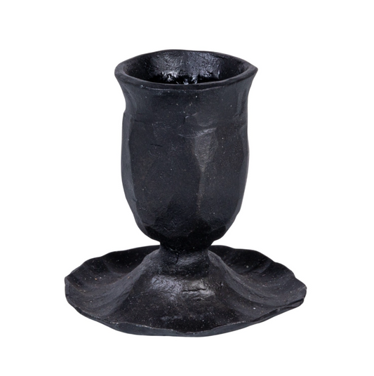 BLK Hand-Forged Cast Iron Taper Holder