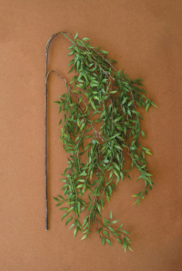 Trailing Green Leaves Spray