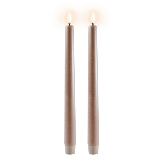 Sandstone - 10" LED Taper