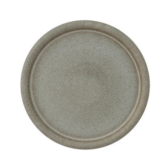 Wide Rim Stoneware Tray/Plate