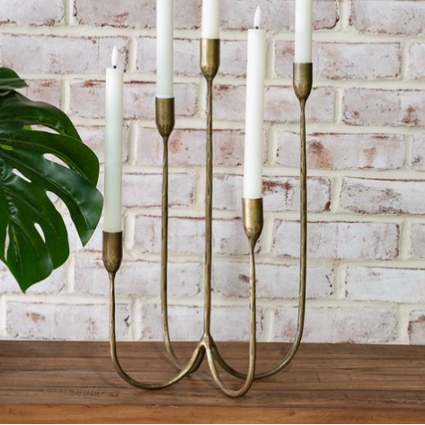ANTQ Brass Candelabra