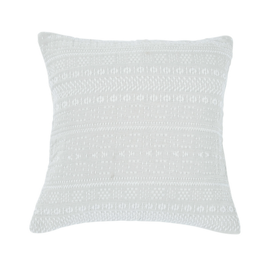 20"SQ Embroidered Pillow