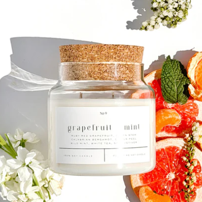 Grapefruit + Mint 22oz